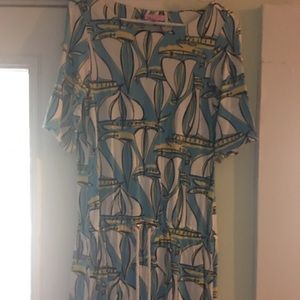 Sailboat dress worn once